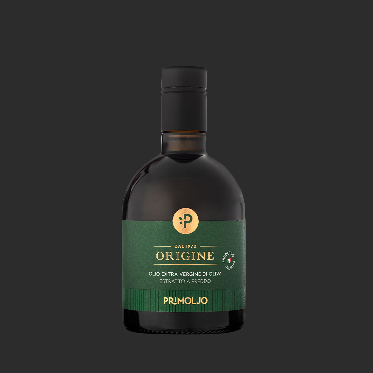 primoljo origine olio di oliva in bottiglia da 500ml