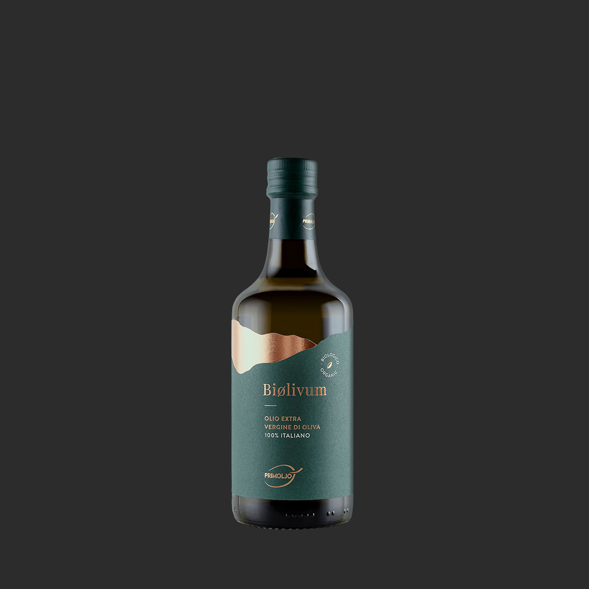 primoljo biolivum olio di oliva bottiglia da 500ml
